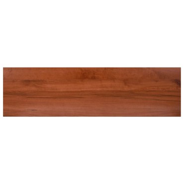 vidaXL Παράθυρα 2 τμχ. Καφέ 90 x 25 x 2 cm Στερεό ξύλο οξιάς