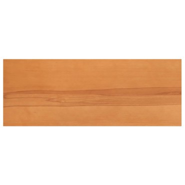 vidaXL Παράθυρα 2 τμχ. Ανοιχτό καφέ 110 x 40 x 2 cm Στερεό ξύλο οξιάς