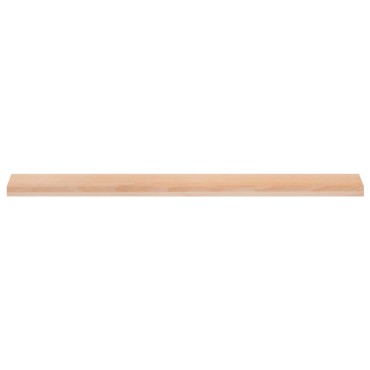 vidaXL Παράθυρα 2 τμχ. Φυσικό 140 x 20 x 2 cm Στερεό ξύλο οξιάς