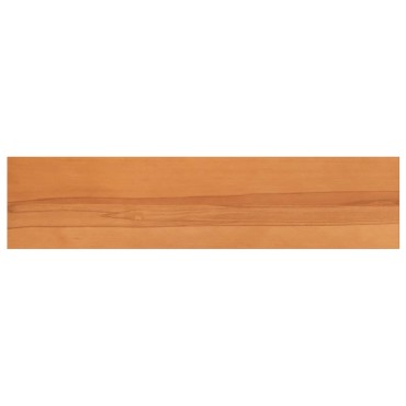 vidaXL Παράθυρα 2 τμχ. Ανοιχτό καφέ 110 x 30 x 2 cm Στερεό ξύλο οξιάς