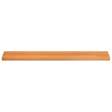 vidaXL Παράθυρα 2 τμχ. Ανοιχτό καφέ 160 x 25 x 2 cm Στερεό ξύλο οξιάς