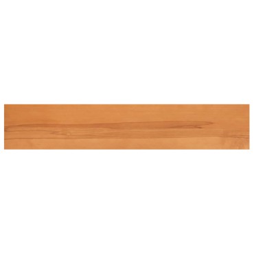 vidaXL Παράθυρα 2 τμχ. Ανοιχτό καφέ 160 x 25 x 2 cm Στερεό ξύλο οξιάς