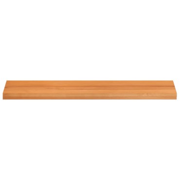 vidaXL Παράθυρα 2 τμχ. Ανοιχτό καφέ 120 x 30 x 2 cm Στερεό ξύλο οξιάς