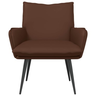 vidaXL Πολυθρόνα Καφέ Τεχνητό Δέρμα 70x73x83cm 1 τεμ.