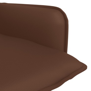 vidaXL Πολυθρόνα Καφέ Τεχνητό Δέρμα 70x73x83cm 1 τεμ.