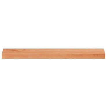 vidaXL Παράθυρα 2 τμχ. Βερνίκι 100 x 20 x 2 cm Στερεό ξύλο οξιάς