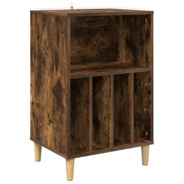 vidaXL Ράφι Πικάπ Καπνισμένο Ξύλο Δρυός 47x39,5x74,5cm