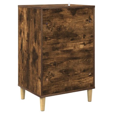 vidaXL Ράφι Πικάπ Καπνισμένο Ξύλο Δρυός 47x39,5x74,5cm