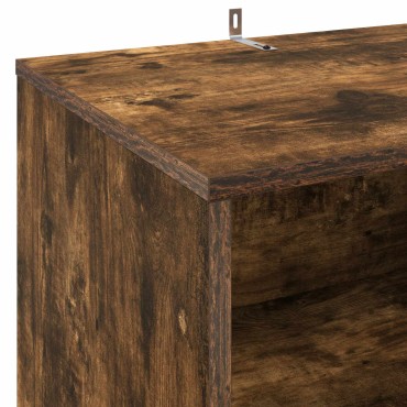 vidaXL Ράφι Πικάπ Καπνισμένο Ξύλο Δρυός 47x39,5x74,5cm