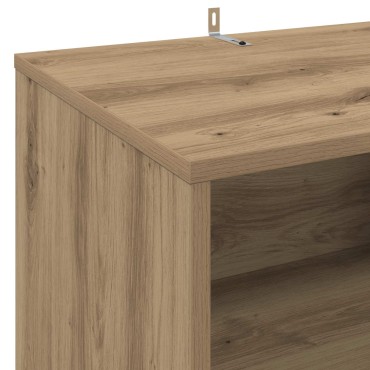 vidaXL Ράφι Πικάπ Artisan Δρυς 47x39,5x74,5cm Επεξεργασμένο Ξύλο