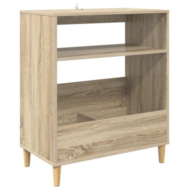 vidaXL Βάση πικάπ Sonoma Δρυς 71x39,5x83cm Επεξεργασμένο Ξύλο