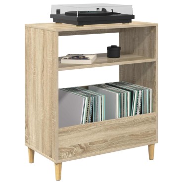vidaXL Βάση πικάπ Sonoma Δρυς 71x39,5x83cm Επεξεργασμένο Ξύλο