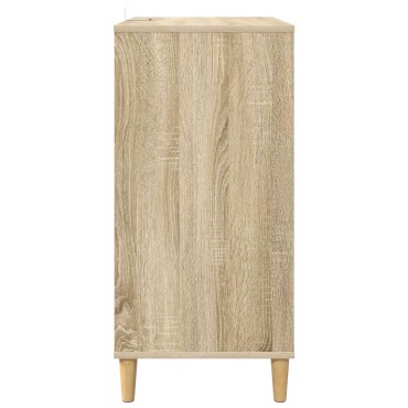 vidaXL Βάση πικάπ Sonoma Δρυς 71x39,5x83cm Επεξεργασμένο Ξύλο