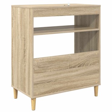 vidaXL Βάση πικάπ Sonoma Δρυς 71x39,5x83cm Επεξεργασμένο Ξύλο