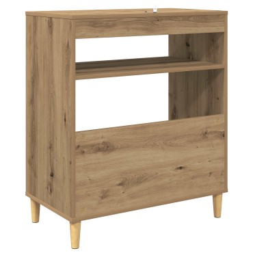 vidaXL Βάση πικάπ Artisan Δρυς 71x39,5x83cm Επεξεργασμένο Ξύλο