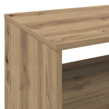 vidaXL Βάση πικάπ Artisan Δρυς 71x39,5x83cm Επεξεργασμένο Ξύλο