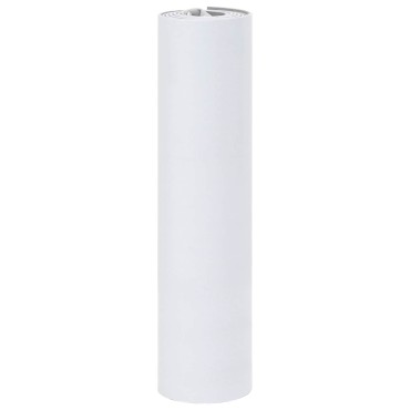 vidaXL Ματ Σκάφους Ριγέ Ανοιχτό Γκρι και Λευκό 240 x 60 cm EVA