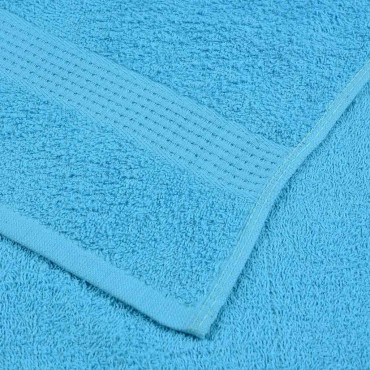 vidaXL Πετσέτες FROGN 2 τεμ. Τυρκουάζ 100x200 εκ. 360 γρ./μ²