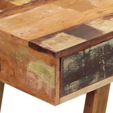 vidaXL Γραφείο από Μασίφ Ανακυκλωμένο Ξύλο 100x45x90cm 1 τεμ.