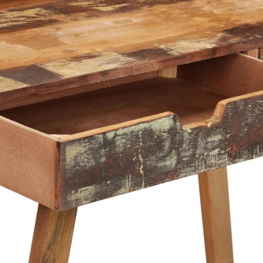 vidaXL Γραφείο από Μασίφ Ανακυκλωμένο Ξύλο 100x45x90cm 1 τεμ.