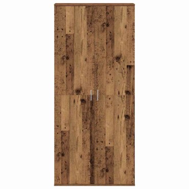 vidaXL Ψηλή Ντουλάπα 80x35x180cm Επεξεργασμένο Ξύλο Παλιό Ξύλο