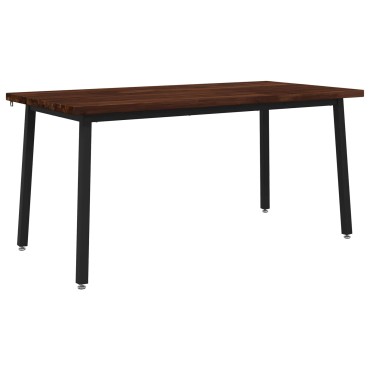 vidaXL Τετράγωνο Τραπέζι Φαγητού 160x80x75cm Στερεό Ξύλο Ακακίας 1 τεμ.