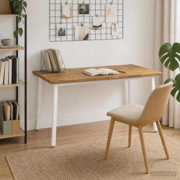 vidaXL Τετράγωνο Τραπέζι Φαγητού 160x80x75cm Στερεό Ξύλο Ακακίας 1 τεμ.