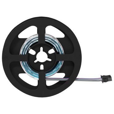 vidaXL Λωρίδα LED 12 τμχ. Μαύρο και Διαφανές Χαλκός και Πλαστικό