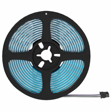 vidaXL Λωρίδα LED 2 τμχ. Μαύρο και Διαφανές Χαλκός και Πλαστικό