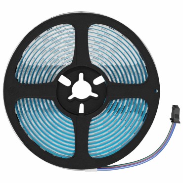 vidaXL Λωρίδα LED 2 τμχ. Μαύρο και Διαφανές Χαλκός και Πλαστικό