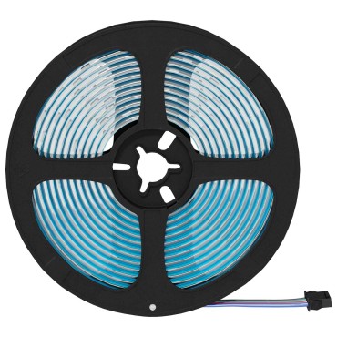 vidaXL Λωρίδα LED 12 τμχ. Μαύρο και Διαφανές Χαλκός και Πλαστικό