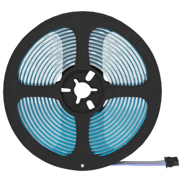 vidaXL Λωρίδα LED 2 τμχ. Μαύρο και Διαφανές Χαλκός και Πλαστικό
