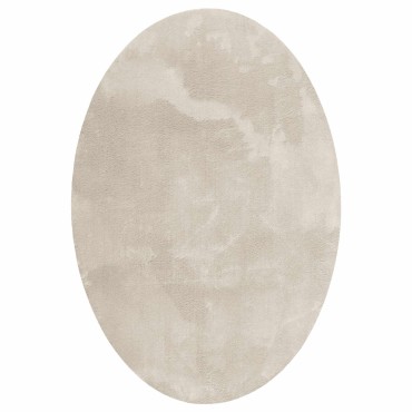 vidaXL Χαλί HUARTE Μπεζ 160x230cm 100% Πολυεστέρας