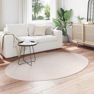 vidaXL Χαλί HUARTE Άμμος 120x170cm 100% Πολυεστέρας