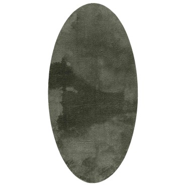 vidaXL Χαλί HUARTE Δασώδες Πράσινο 80x150cm 100% Πολυεστέρας