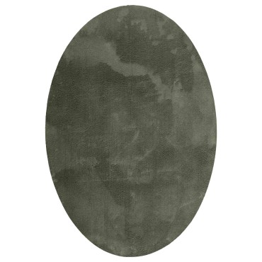 vidaXL Χαλί HUARTE Δασώδες Πράσινο 120x170cm 100% Πολυεστέρας