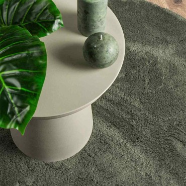 vidaXL Χαλί HUARTE Δασώδες Πράσινο 120x170cm 100% Πολυεστέρας