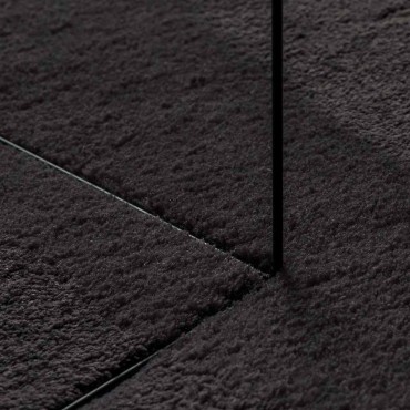 vidaXL Χαλί HUARTE Μαύρο 80x150cm 100% Πολυεστέρας