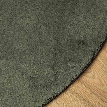 vidaXL Χαλί HUARTE Δασικό Πράσινο 80x150cm Πολυεστέρας