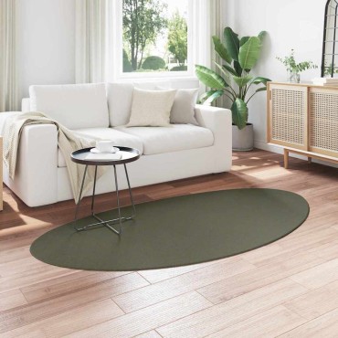 vidaXL Χαλί HUARTE Δασικό Πράσινο 100x200cm Πολυεστέρας