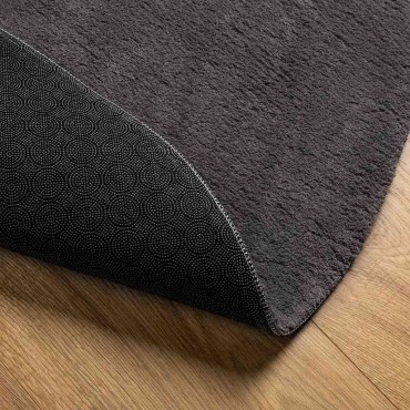 vidaXL Χαλί HUARTE Ανθρακί 140x200cm Πολυεστέρας
