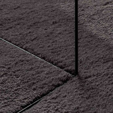 vidaXL Χαλί HUARTE Ανθρακί 140x200cm Πολυεστέρας