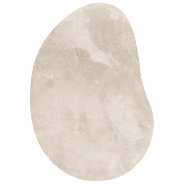 vidaXL Χαλί HUARTE Μπεζ 80x150cm Πολυεστέρας