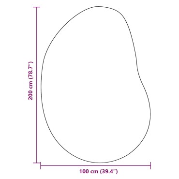 vidaXL Χαλί HUARTE Δασικό Πράσινο 100x200cm Πολυεστέρας