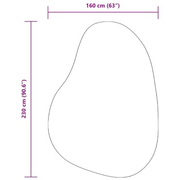 vidaXL Χαλί HUARTE Γκρι 160x230cm Πολυεστέρας