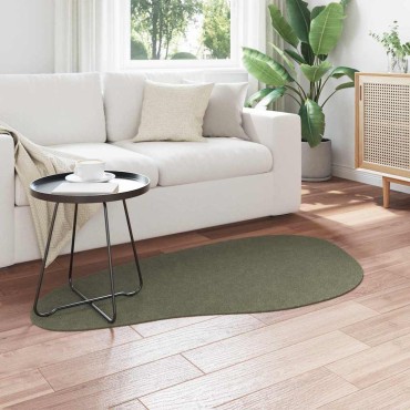vidaXL Χαλί HUARTE Δασικό Πράσινο 80x150cm Πολυεστέρας