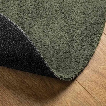 vidaXL Χαλί HUARTE Δασικό Πράσινο 80x150cm Πολυεστέρας