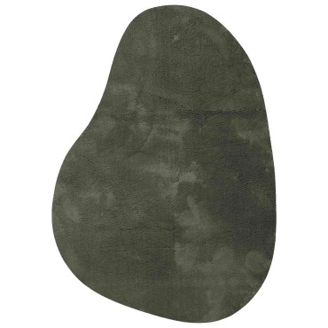 vidaXL Χαλί HUARTE Δασικό Πράσινο 140x200cm Πολυεστέρας