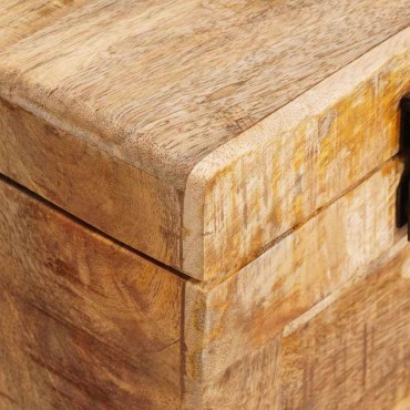 vidaXL Κουτί αποθήκευσης 70x35x40cm Μασίφ ξύλο μάνγκο