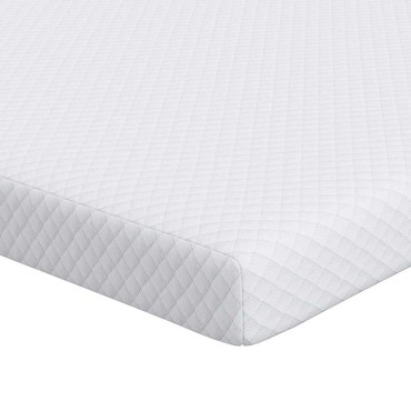 vidaXL Στρώμα μνήμης 80 x 200 cm Thick Μαλακό Ύφασμα-100% πολυέστερ
